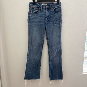 Madewell Flea Market Flare Jeans In Maribel Wash size 26